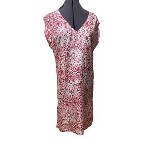 Comptoir des cotonniers silk patterned dress size small 38